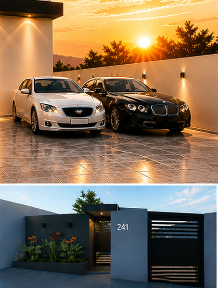 Casa na planta